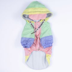 24526 Pawstar Pastel Kauai Yağmurluk (2024 Winter)M-L-L-XL-2XL (5 li SET)