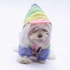 24526 Pawstar Pastel Kauai Yağmurluk (2024 Winter)M-L-L-XL-2XL (5 li SET)