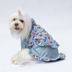 24514 Pawstar Gri Victoria Yağmurluk (2024 Winter)M-L-L-XL-2XL (5 li SET)