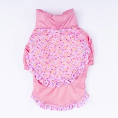 24513 Pawstar Pembe Victoria Yağmurluk (2024 Winter)M-L-L-XL-2XL (5 li SET)