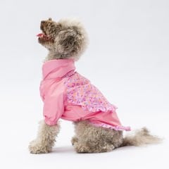 24513 Pawstar Pembe Victoria Yağmurluk (2024 Winter)M-L-L-XL-2XL (5 li SET)