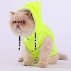 23105 Pawstar Neon Sarı Railway Yelek (2024 Winter)M-L-XL-XL-2XL (5’li SET )