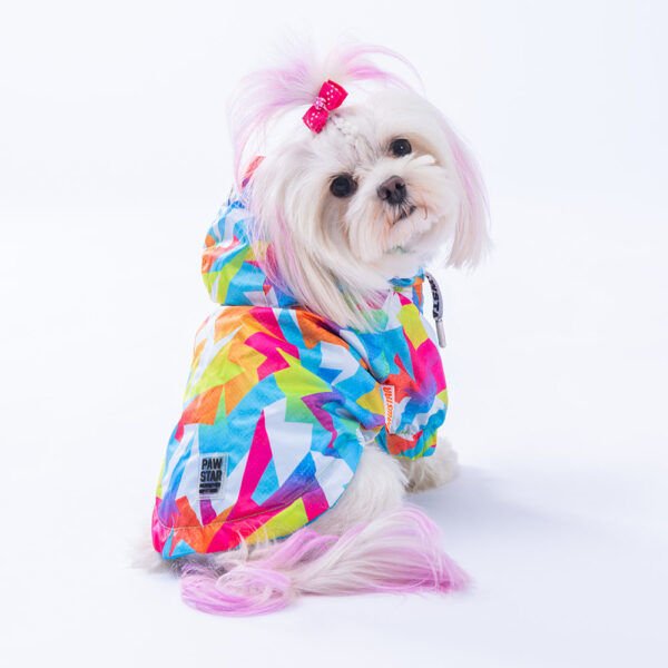 23504 Pawstar Mosaic Yağmurluk (2024 Winter)M-L-XL-XL-2XL (5’li Set)