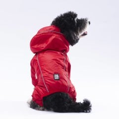 24501 Pawstar Kırmızı Muson Tulum (2024 Winter)M-L-L-XL-2XL