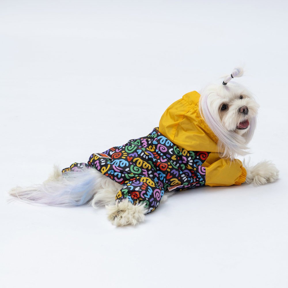 24508 Pawstar Ferara Tulum Yağmurluk (2024 Winter)M-L-L-XL-2XL (5 li SET)