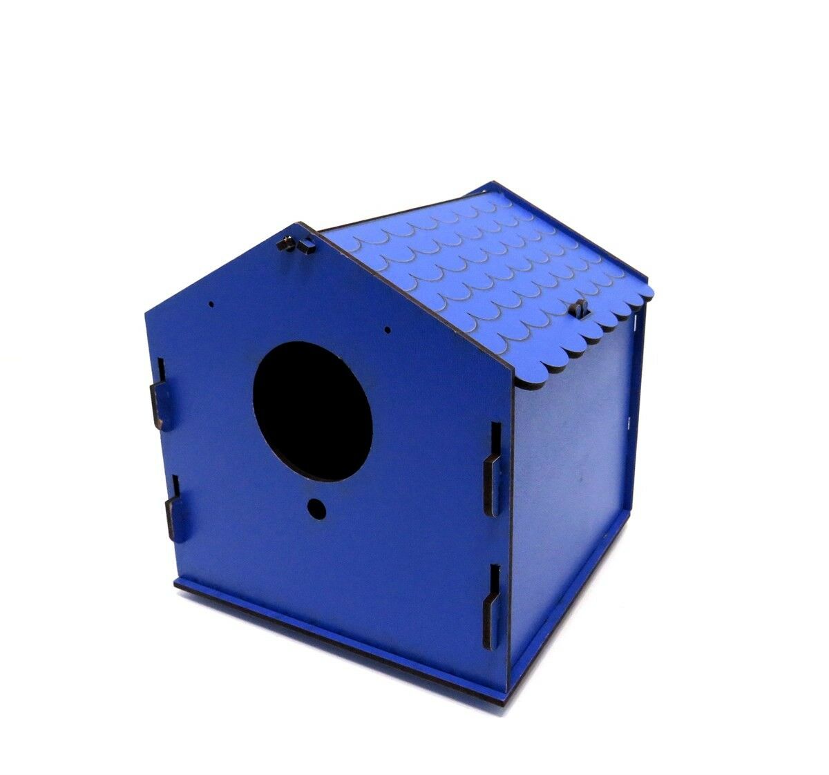 *Lazer Kesim Renkli Çatılı Yuva 4'lü