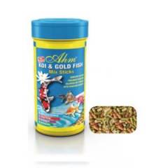 *33077-Ahm Koi & Gold Fish Mix Sticks 1 Lt.