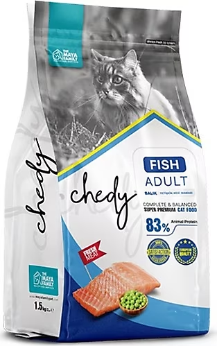 Maya Family Chedy Balık Etli Yetişkin Kedi Maması 10 Kg.