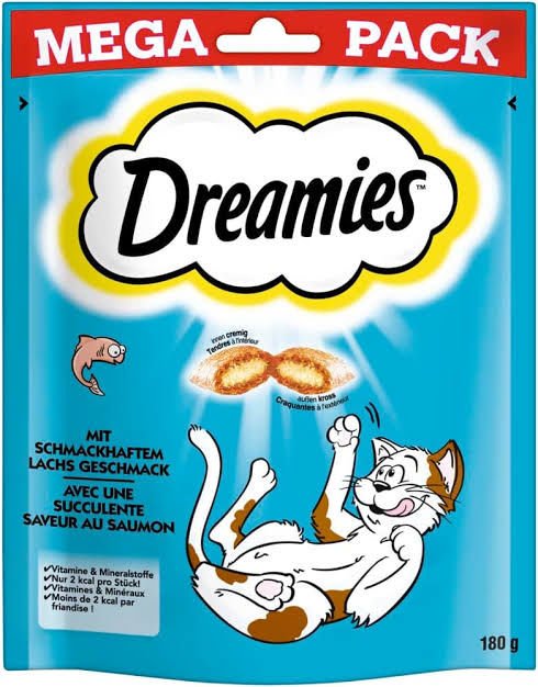 Dreamies Somonlu Kedi Ödül Maması Mega Paket 140 Gr 6 lı