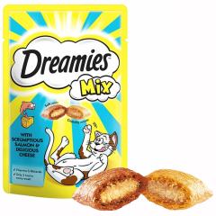*30438-Dreamies Kıtır Ödül Peynir & Salmon Mix 60gx6