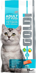 Goldi Somonlu Yetişkin Kedi Maması 15 Kg. 5+1 KAMPANYA