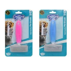201024-CAT/DOGLİFE KEDİ ve KÖPEKLER İÇİN TELLİ FIRÇA +TARAK