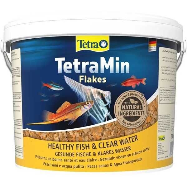 Tetra Tetramin Flakes Tropikal Pul Balık Yemi - 10LT KOVA