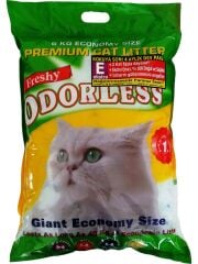 Freshy Odorless Extra Kristal Silica Kedi Kumu 15 Litre