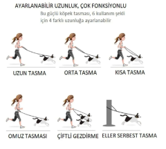 ALFDog Şerit Gezdirme İkili XL