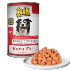 Quik Köpek Konservesi Kuzu Etli 415 Gr. 24'lü