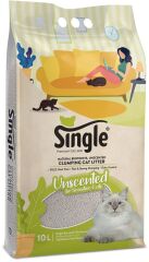 Single Bentonit Kedi Kumu İnce Naturel 10 Lt